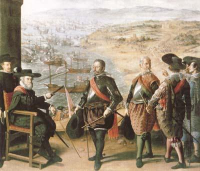 Diego Velazquez Cadiz Defended against the English (df01) china oil painting image